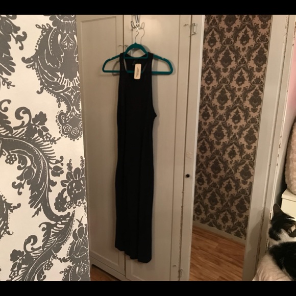 Forever 21 NWT Racerback Dark Navy Midi Dress - Picture 9 of 11